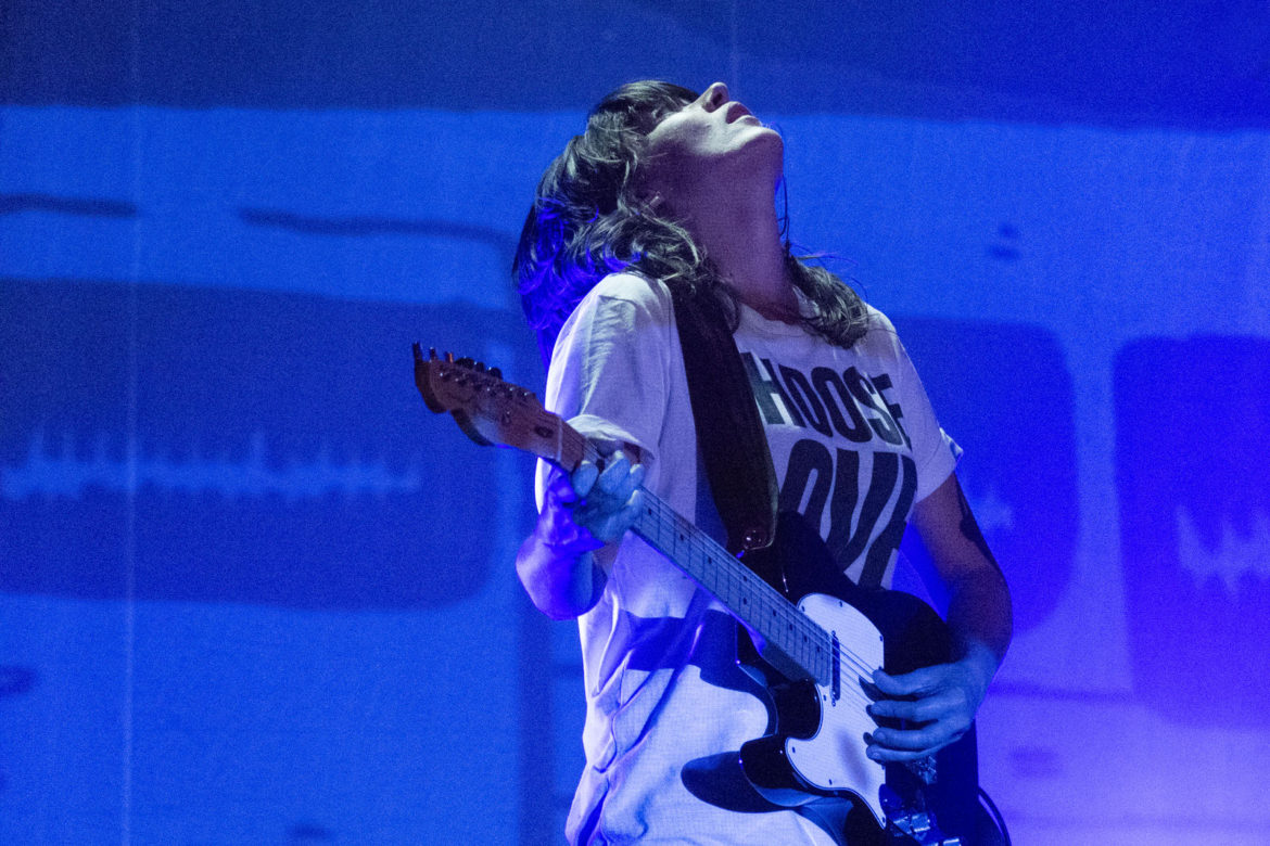 Courtney Barnett on stage at The Forum in London on 26 November 2015