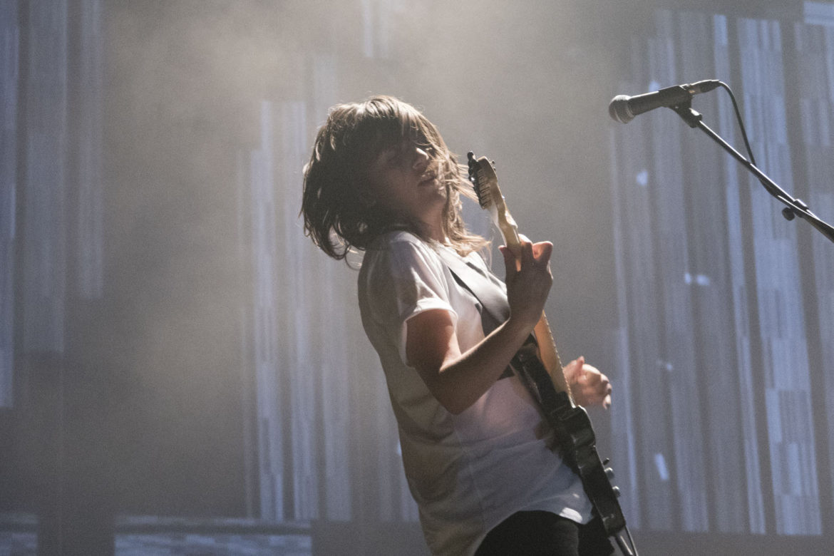 Courtney Barnett on stage at The Forum in London on 26 November 2015