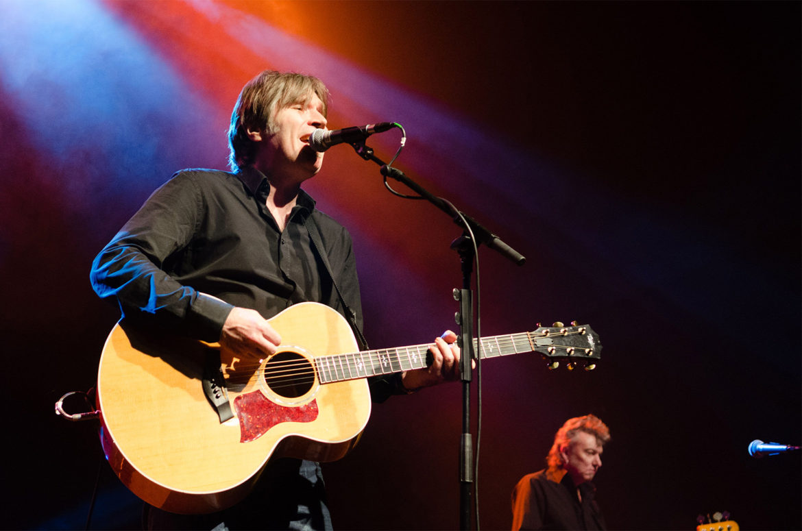 Justin Currie on stage at the O2 ABC Glasgow on 14 October 2017