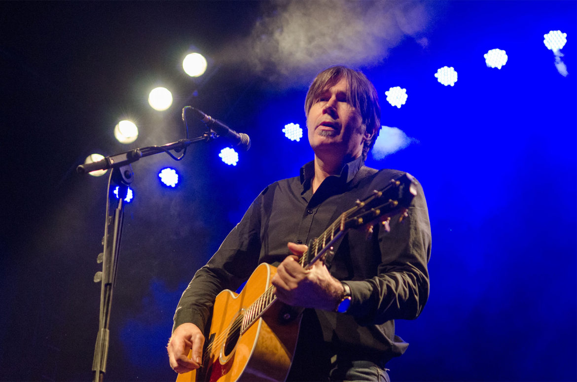 Justin Currie on stage at the O2 ABC Glasgow on 14 October 2017