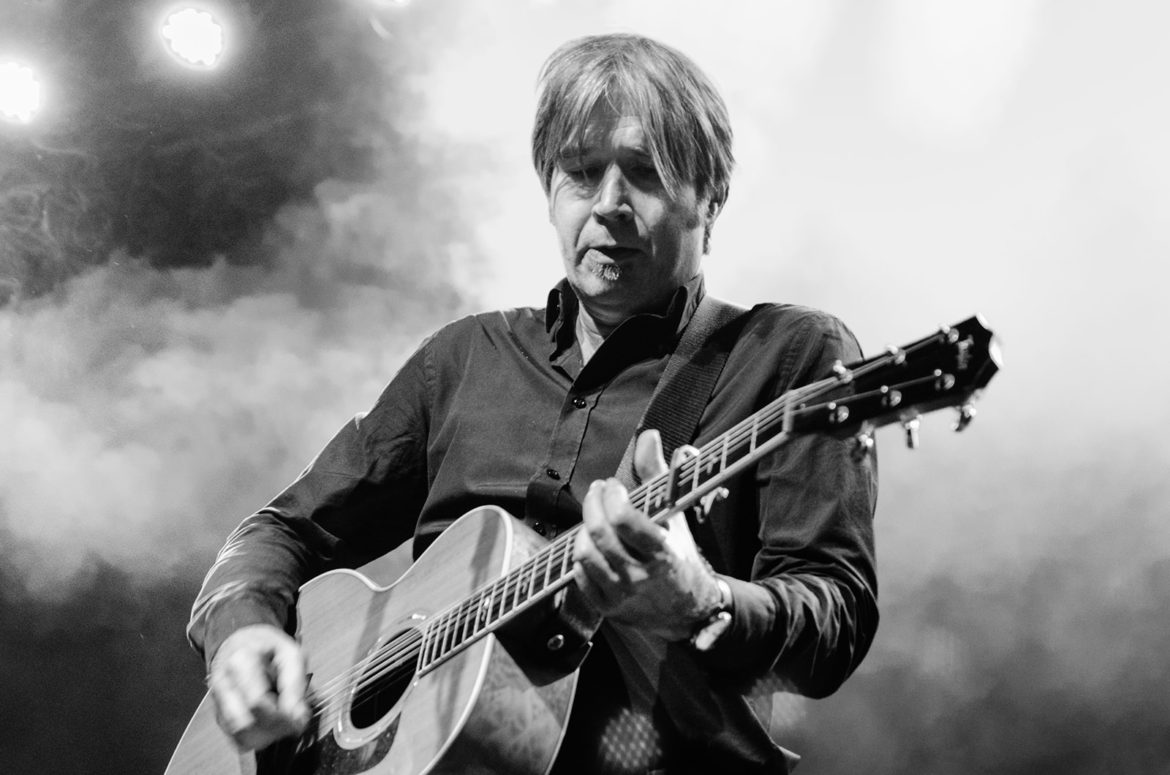 Justin Currie on stage at the O2 ABC Glasgow on 14 October 2017