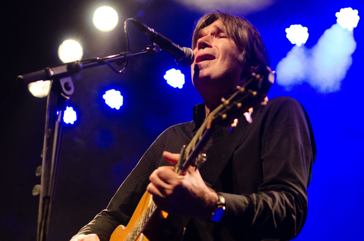 Justin Currie on stage at the O2 ABC Glasgow on 14 October 2017