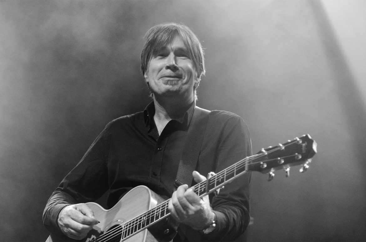 Justin Currie on stage at the O2 ABC Glasgow on 14 October 2017