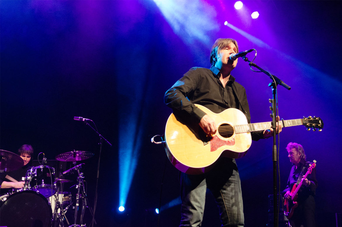 Justin Currie & The Pallbearers on stage at the O2 ABC Glasgow on 14 October 2017