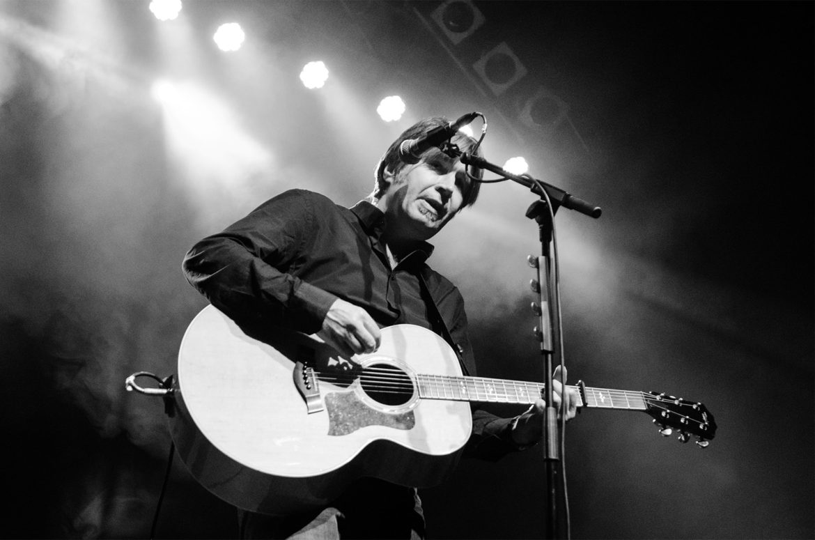 Justin Currie on stage at the O2 ABC Glasgow on 14 October 2017